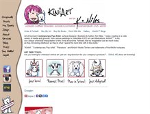 Tablet Screenshot of kiniart.com
